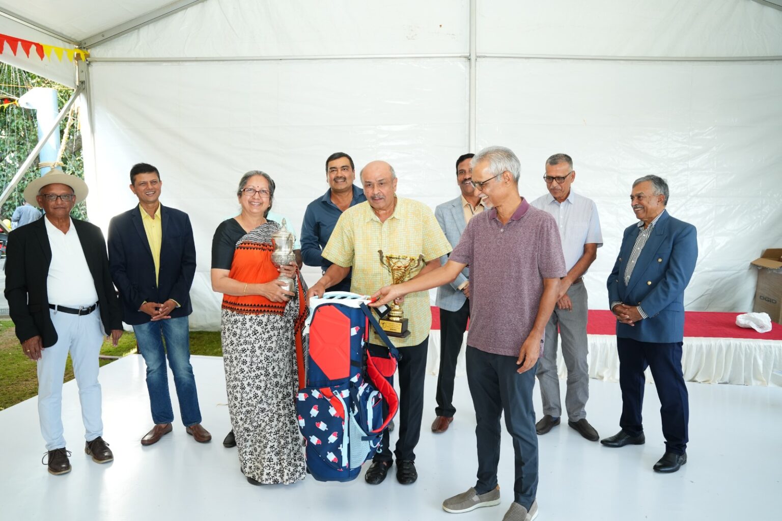 HANDICAP CATEGORY 0-12 (4 ROUNDS)
MR. S R UDAY - NETT WINNER (MP DAVIS GOLD CUP 2025)