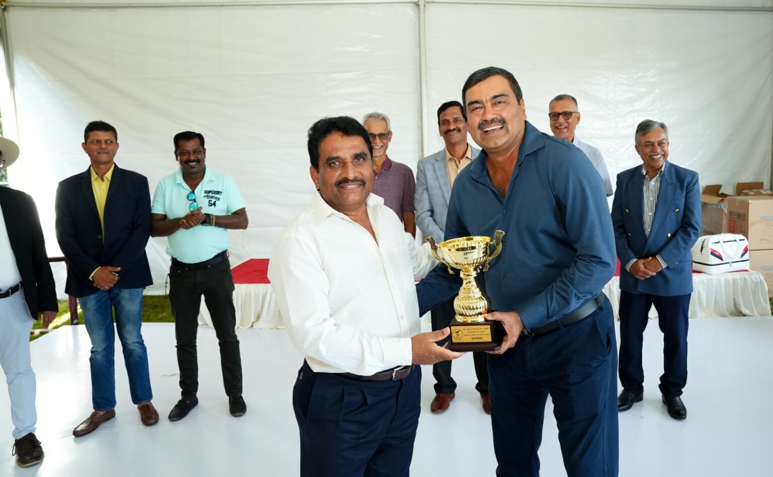 HANDICAP 10-18 (2 ROUNDS)
MR. DR RAME GOWDA - NETT WINNER (MP DAVIS GOLD CUP 2025.)